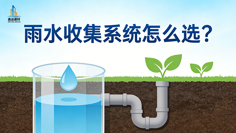 雨水收集系统怎么选_2026最新选型攻略_PP模块蓄水池选型