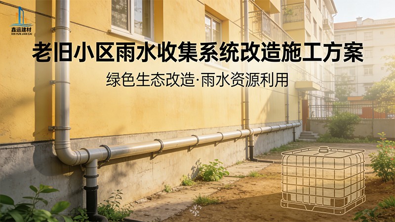 老旧小区改造雨水收集系统施工方案_海绵城市更新工程