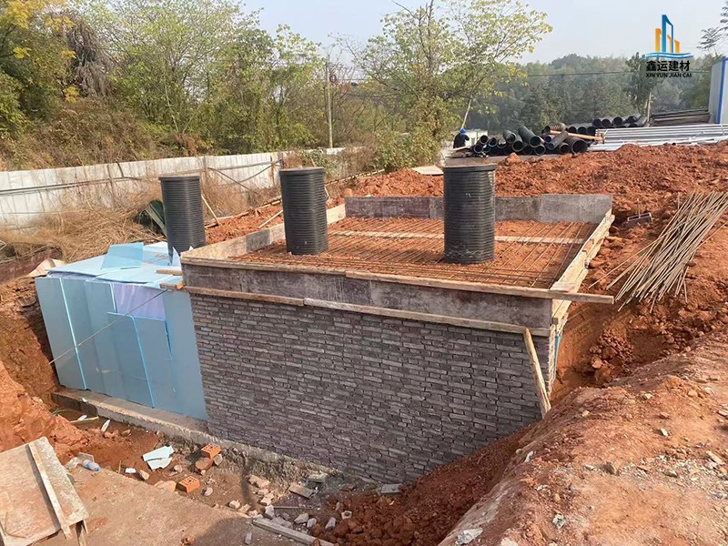 PP模块雨水收集系统施工问题及解决办法