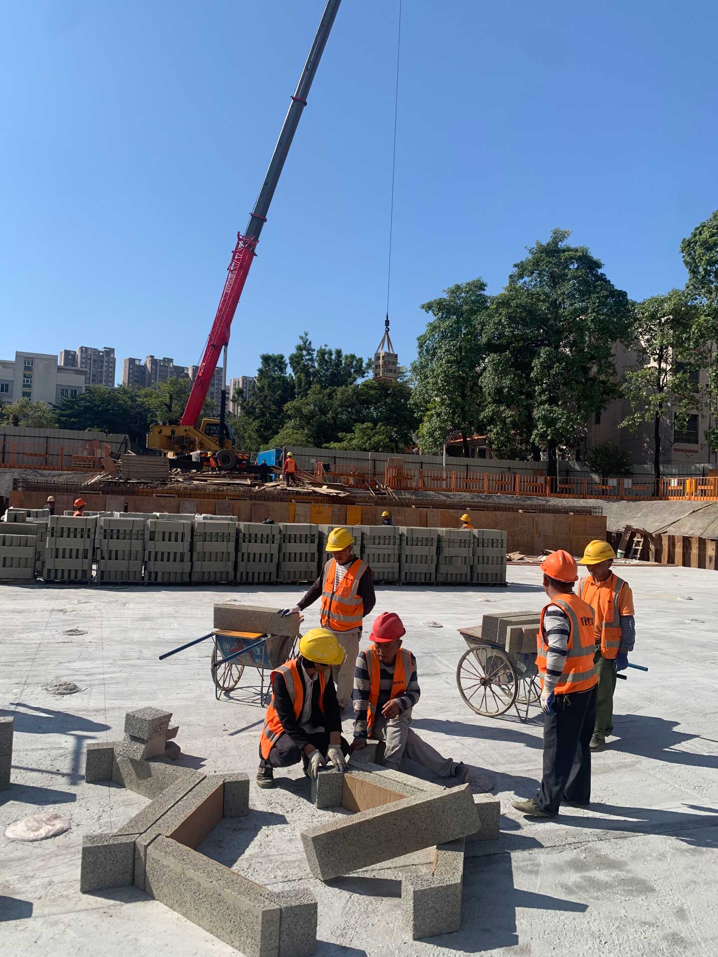 硅砂雨水收集池硅砂模施工组装照片