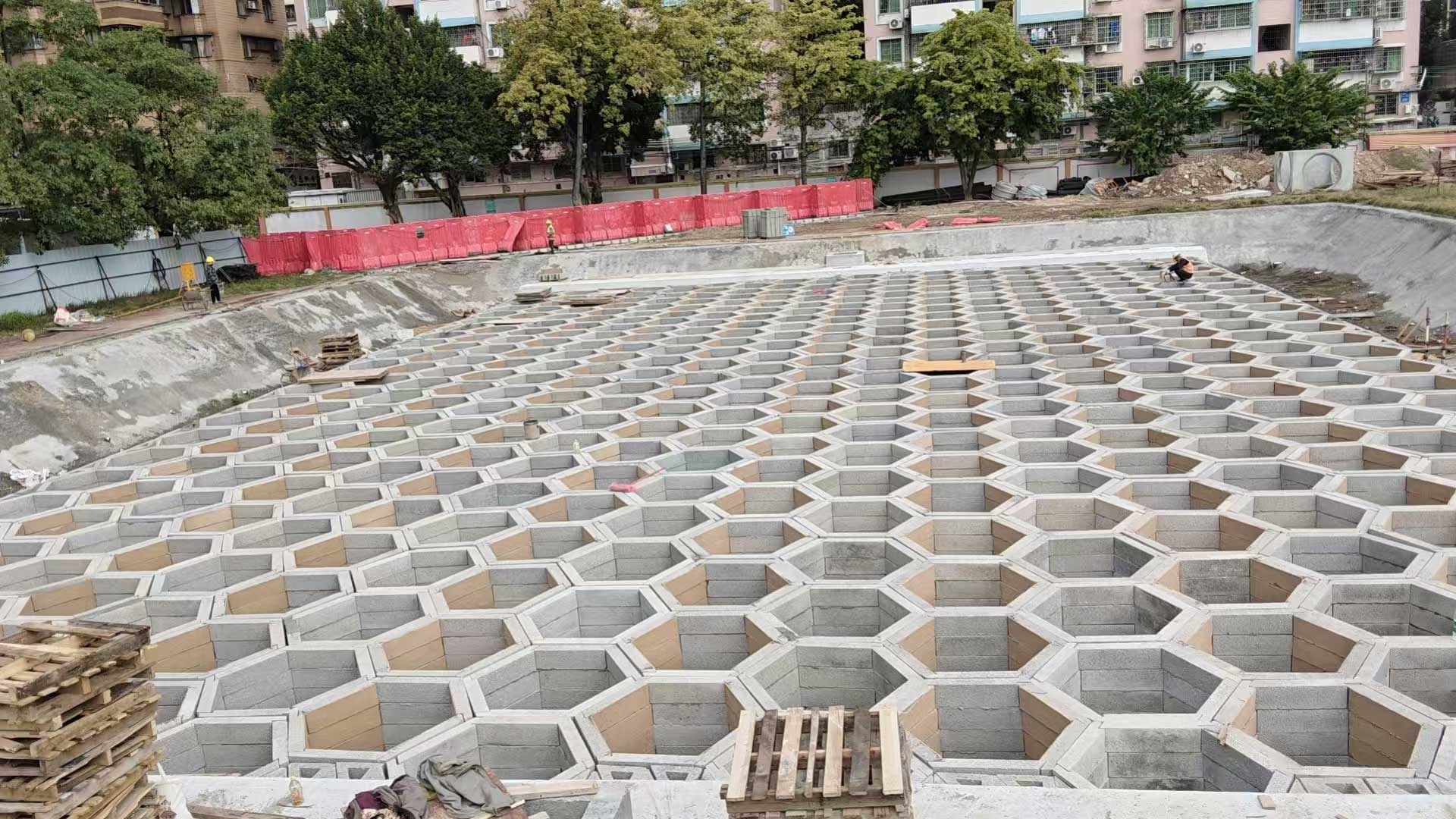 硅砂雨水收集池图片 硅砂雨水收集池图片