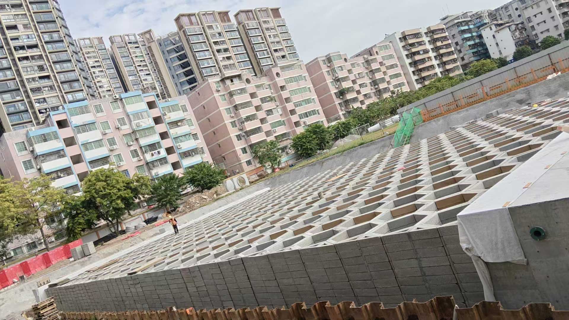 硅砂雨水收集池图片