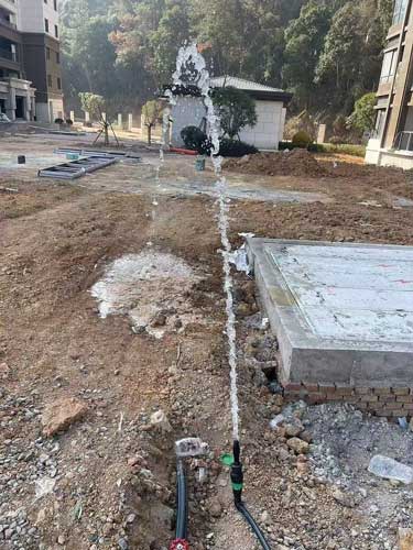 金华安地玫瑰园雨水回用池_77+119立方PP模块_绿化下地埋安装