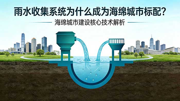 雨水收集系统为什么成为海绵城市标配_海绵城市雨水系统作用