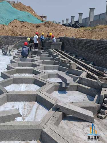 市政道路海绵化改造硅砂雨水收集池承重渗透平衡要点