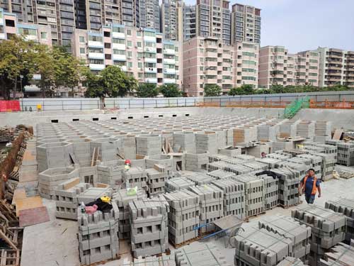 硅砂雨水收集池图片