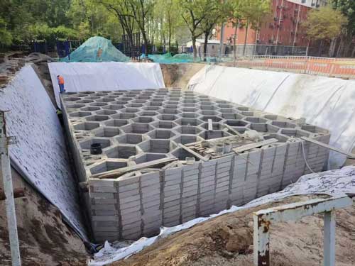 硅砂雨水收集池北京项目展示图片