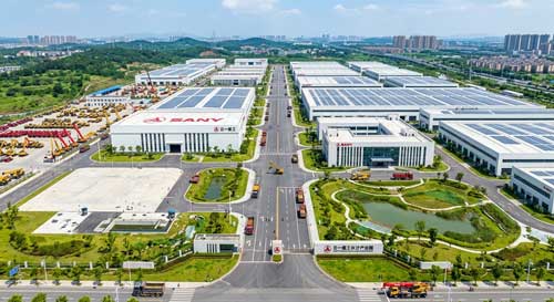 ​三一重工长沙厂区，破解了重工业厂区雨水收集难的痛点，实现了雨水资源的高效循环利用